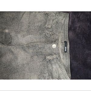 Animal print soft jegging booty pants